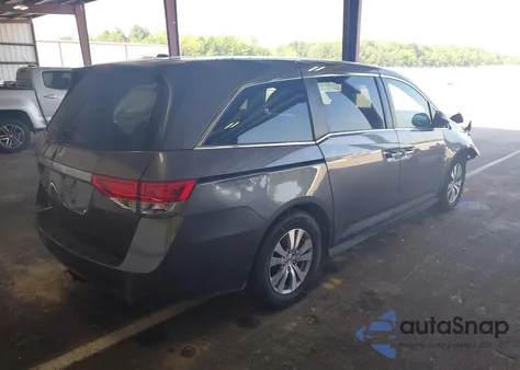 2015 Honda Odyssey Exl из США, поврежденный, VIN 5FNRL5H67FB025573
